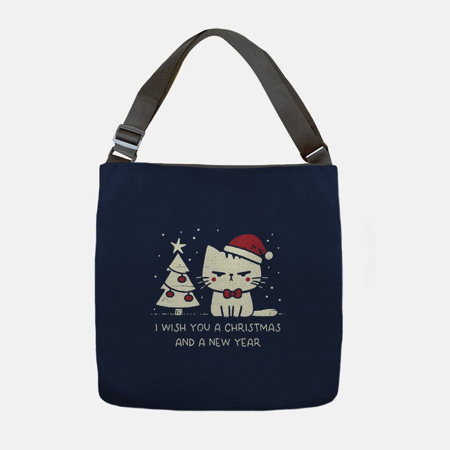 I Wish You A Christmas-None-Adjustable Tote-Bag-BridgeWalker