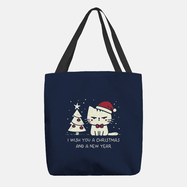 I Wish You A Christmas-None-Basic Tote-Bag-BridgeWalker
