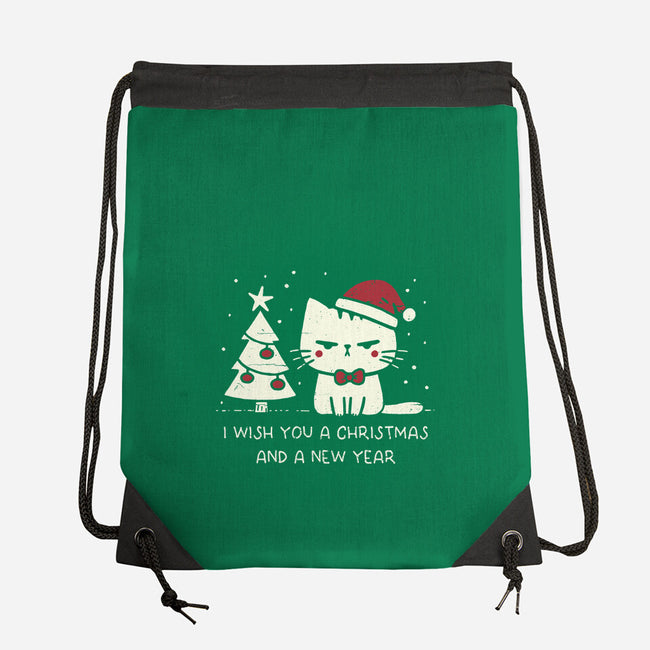 I Wish You A Christmas-None-Drawstring-Bag-BridgeWalker