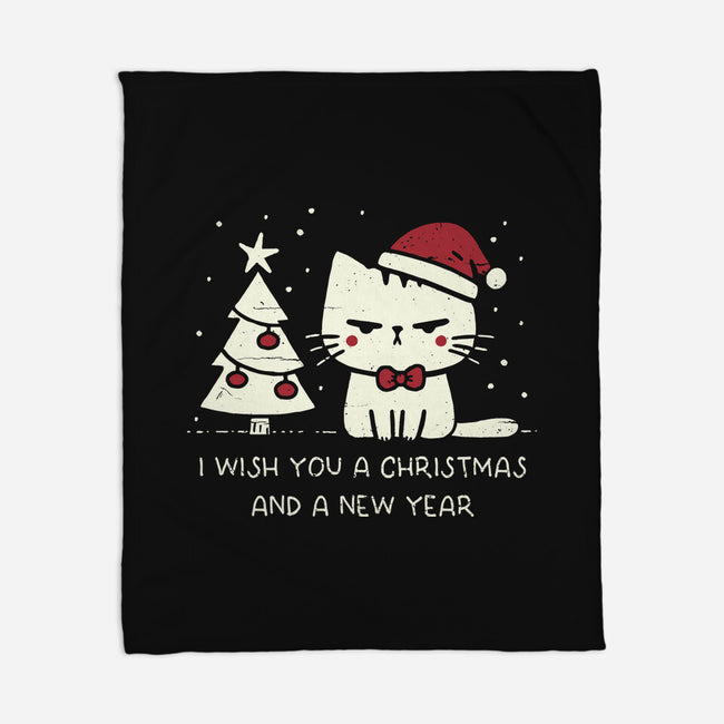 I Wish You A Christmas-None-Fleece-Blanket-BridgeWalker