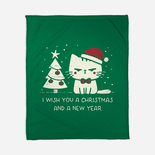 I Wish You A Christmas-None-Fleece-Blanket-BridgeWalker