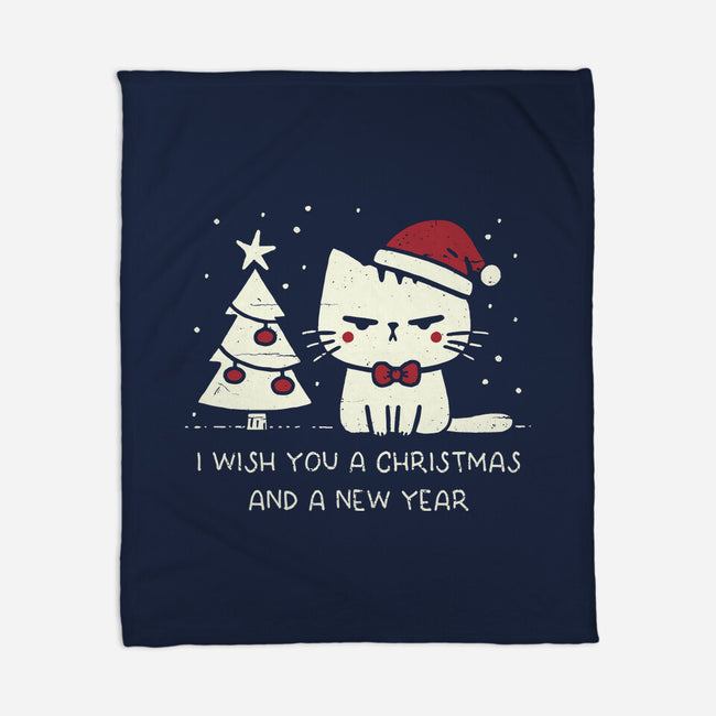 I Wish You A Christmas-None-Fleece-Blanket-BridgeWalker