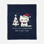 I Wish You A Christmas-None-Fleece-Blanket-BridgeWalker