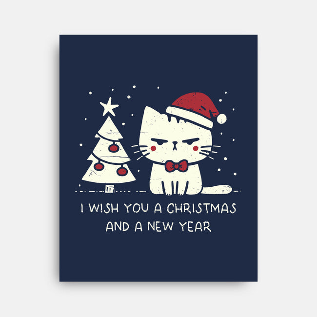 I Wish You A Christmas-None-Stretched-Canvas-BridgeWalker