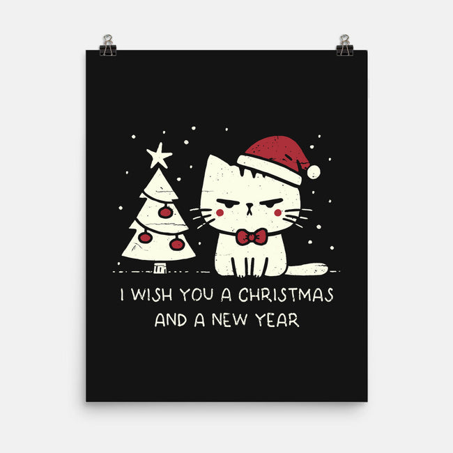 I Wish You A Christmas-None-Matte-Poster-BridgeWalker