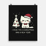 I Wish You A Christmas-None-Matte-Poster-BridgeWalker