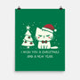 I Wish You A Christmas-None-Matte-Poster-BridgeWalker