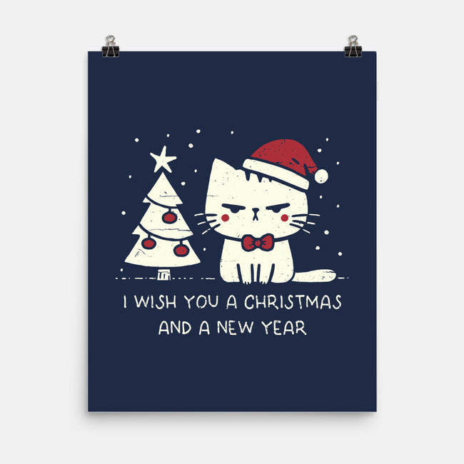 I Wish You A Christmas-None-Matte-Poster-BridgeWalker