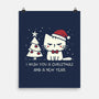I Wish You A Christmas-None-Matte-Poster-BridgeWalker