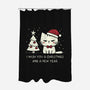 I Wish You A Christmas-None-Polyester-Shower Curtain-BridgeWalker