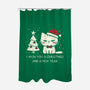 I Wish You A Christmas-None-Polyester-Shower Curtain-BridgeWalker