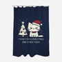 I Wish You A Christmas-None-Polyester-Shower Curtain-BridgeWalker