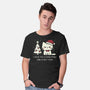 I Wish You A Christmas-Mens-Basic-Tee-BridgeWalker