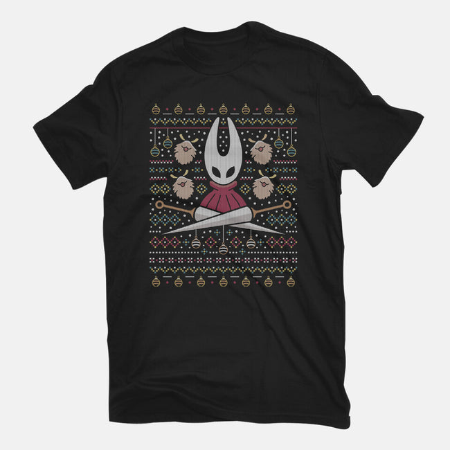 Pharloom Ugly Sweater-Womens-Fitted-Tee-LAGELANTEE