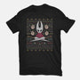 Pharloom Ugly Sweater-Womens-Fitted-Tee-LAGELANTEE