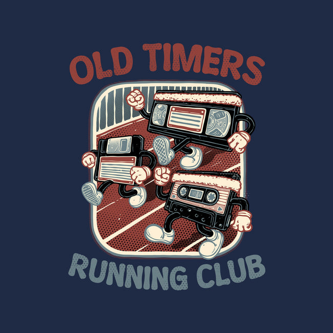 Old Timers Running Club-Womens-Racerback-Tank-glitchygorilla