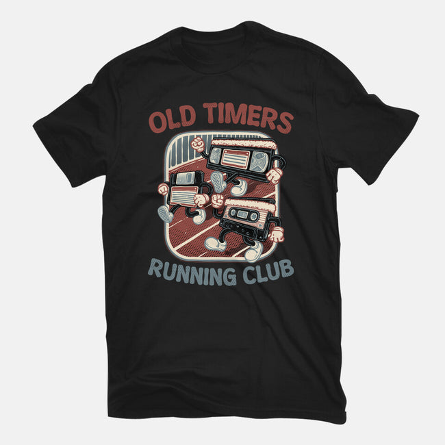 Old Timers Running Club-Mens-Basic-Tee-glitchygorilla