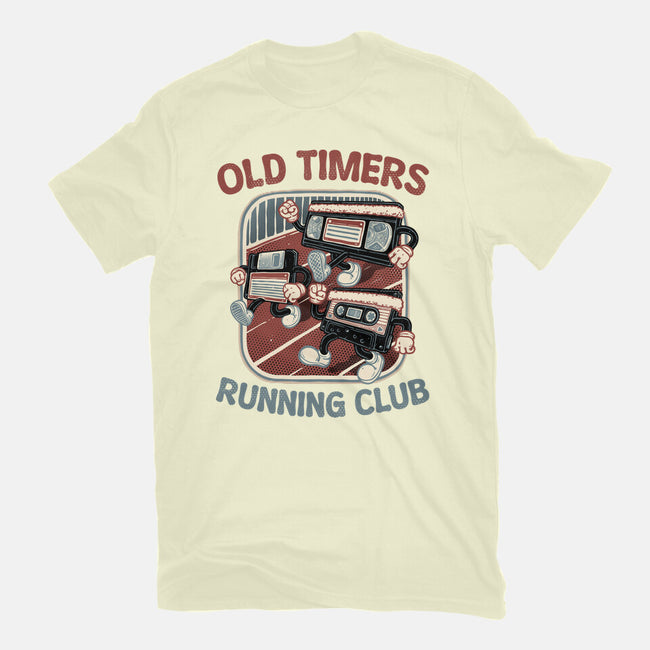 Old Timers Running Club-Mens-Basic-Tee-glitchygorilla