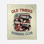 Old Timers Running Club-None-Fleece-Blanket-glitchygorilla