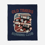 Old Timers Running Club-None-Fleece-Blanket-glitchygorilla