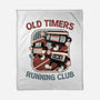 Old Timers Running Club-None-Fleece-Blanket-glitchygorilla