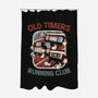 Old Timers Running Club-None-Polyester-Shower Curtain-glitchygorilla