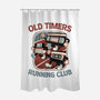 Old Timers Running Club-None-Polyester-Shower Curtain-glitchygorilla
