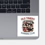 Old Timers Running Club-None-Glossy-Sticker-glitchygorilla