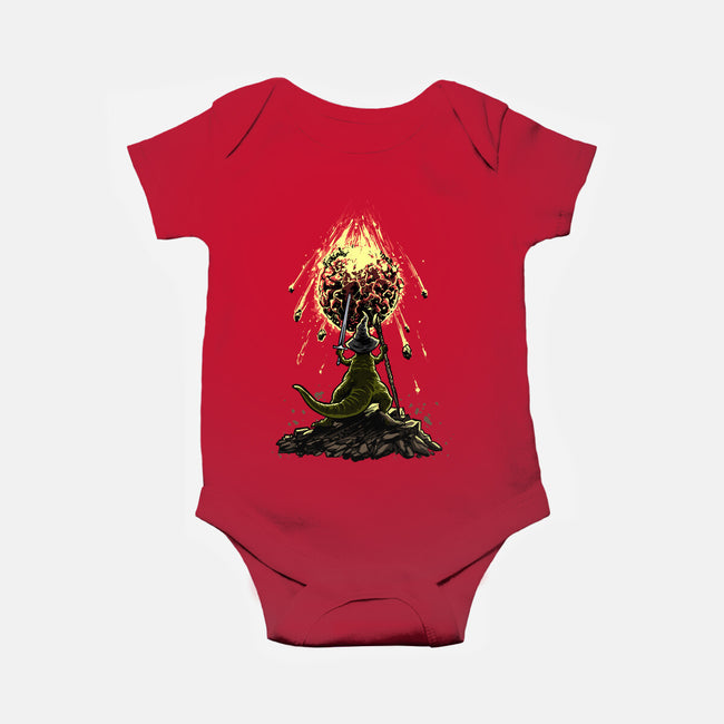 You Shall Not Impact-Baby-Basic-Onesie-zascanauta