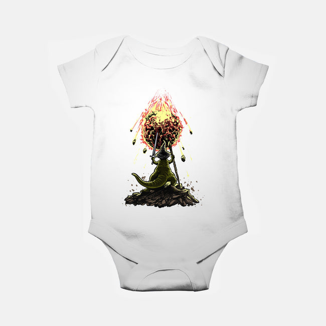 You Shall Not Impact-Baby-Basic-Onesie-zascanauta