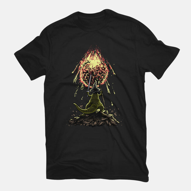 You Shall Not Impact-Womens-Fitted-Tee-zascanauta