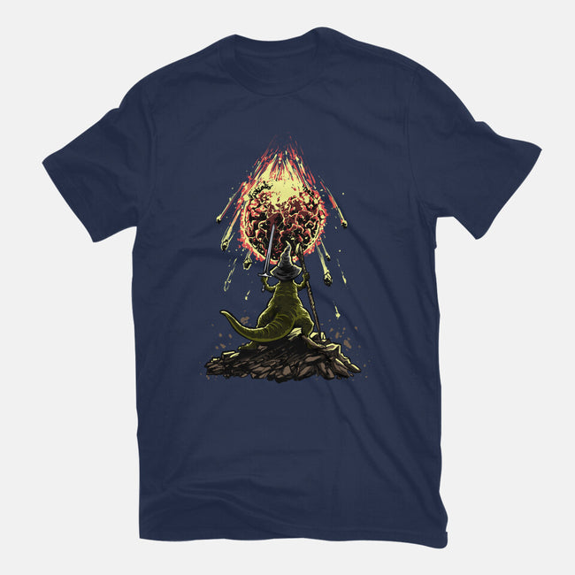 You Shall Not Impact-Womens-Fitted-Tee-zascanauta