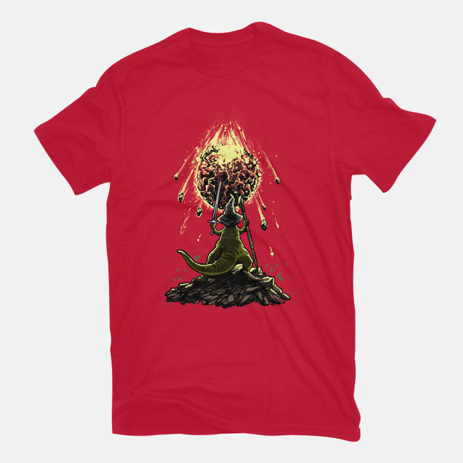 You Shall Not Impact-Womens-Fitted-Tee-zascanauta