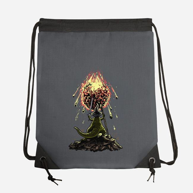 You Shall Not Impact-None-Drawstring-Bag-zascanauta