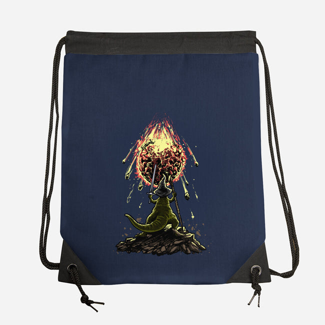 You Shall Not Impact-None-Drawstring-Bag-zascanauta