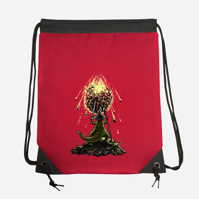 You Shall Not Impact-None-Drawstring-Bag-zascanauta