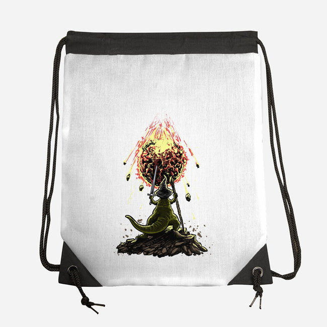 You Shall Not Impact-None-Drawstring-Bag-zascanauta