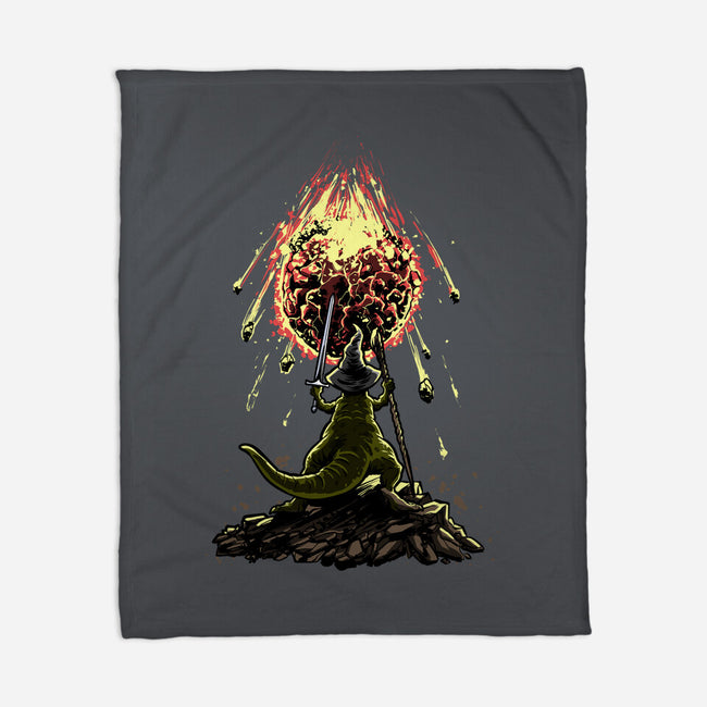 You Shall Not Impact-None-Fleece-Blanket-zascanauta