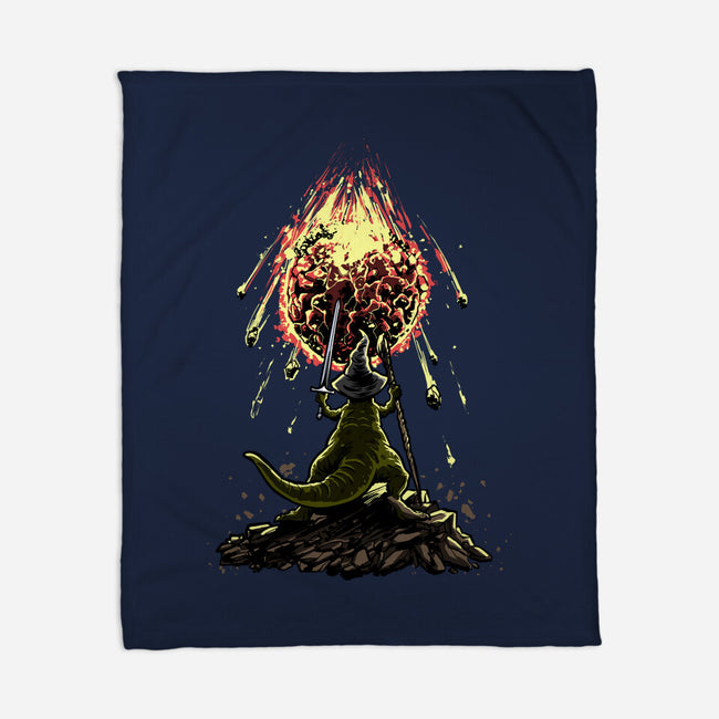 You Shall Not Impact-None-Fleece-Blanket-zascanauta