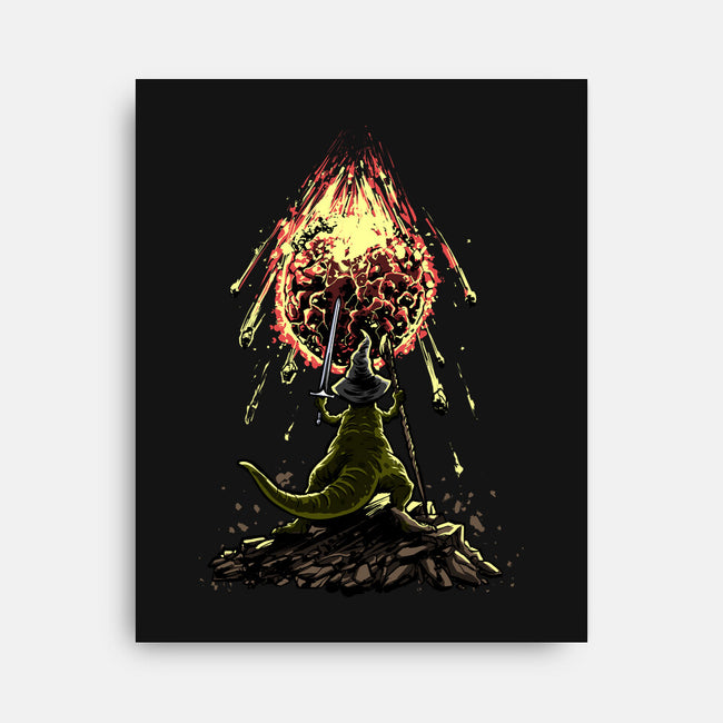 You Shall Not Impact-None-Stretched-Canvas-zascanauta