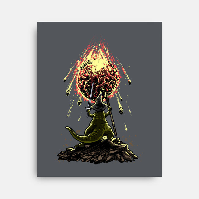 You Shall Not Impact-None-Stretched-Canvas-zascanauta