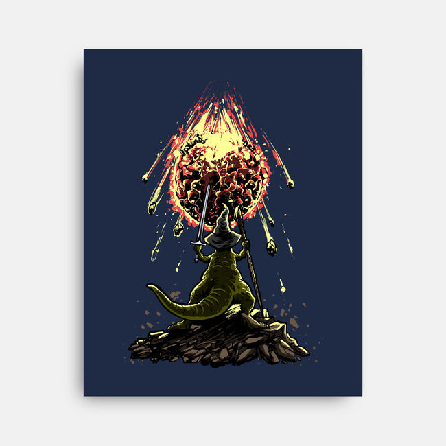 You Shall Not Impact-None-Stretched-Canvas-zascanauta