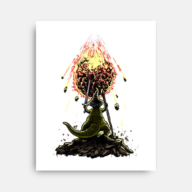 You Shall Not Impact-None-Stretched-Canvas-zascanauta