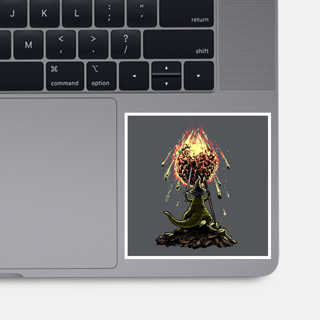 You Shall Not Impact-None-Glossy-Sticker-zascanauta