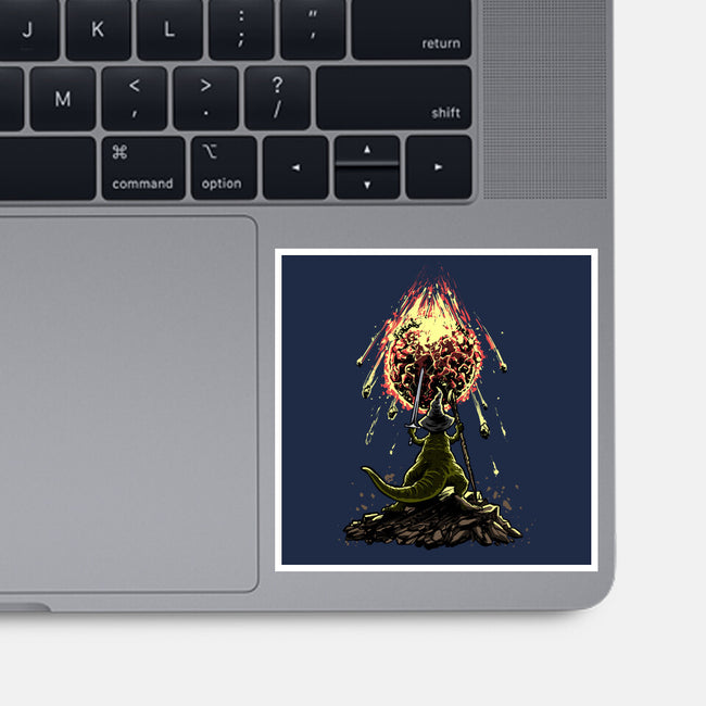 You Shall Not Impact-None-Glossy-Sticker-zascanauta