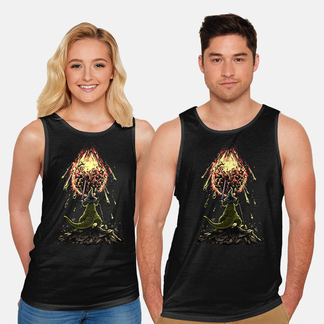 You Shall Not Impact-Unisex-Basic-Tank-zascanauta