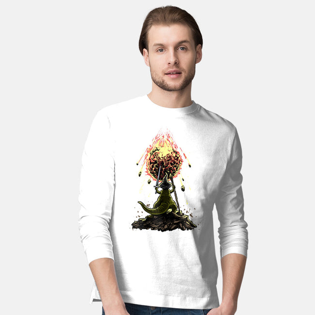 You Shall Not Impact-Mens-Long Sleeved-Tee-zascanauta