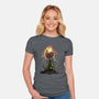 You Shall Not Impact-Womens-Fitted-Tee-zascanauta
