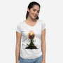 You Shall Not Impact-Womens-V-Neck-Tee-zascanauta