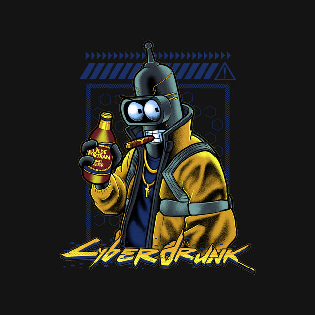 Cyberdrunk Bender-None-Drawstring-Bag-Astrobot Invention